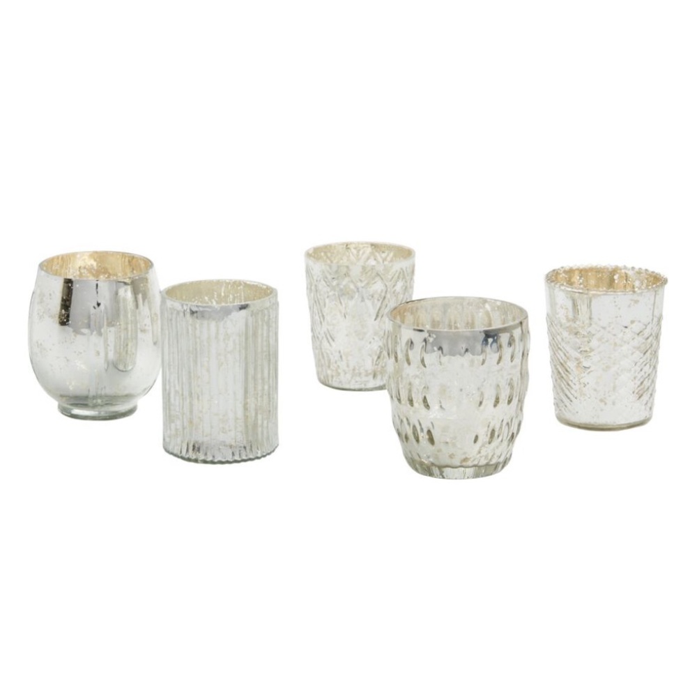World Market Mercury Glass Votive Candle Holders